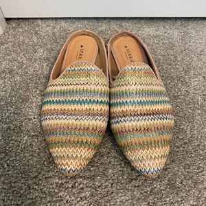 SERRA Woven mules Sz 8